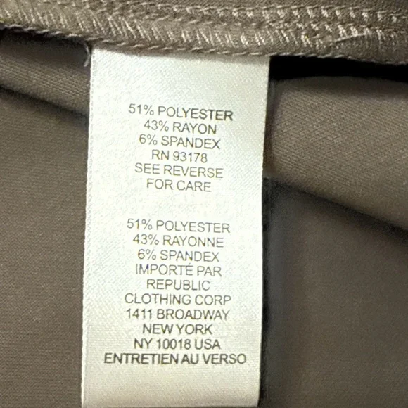 Elie Tahari Ash Grey Zip Hoodie Jacket Size S | $98 Retail - Picture 9 of 9